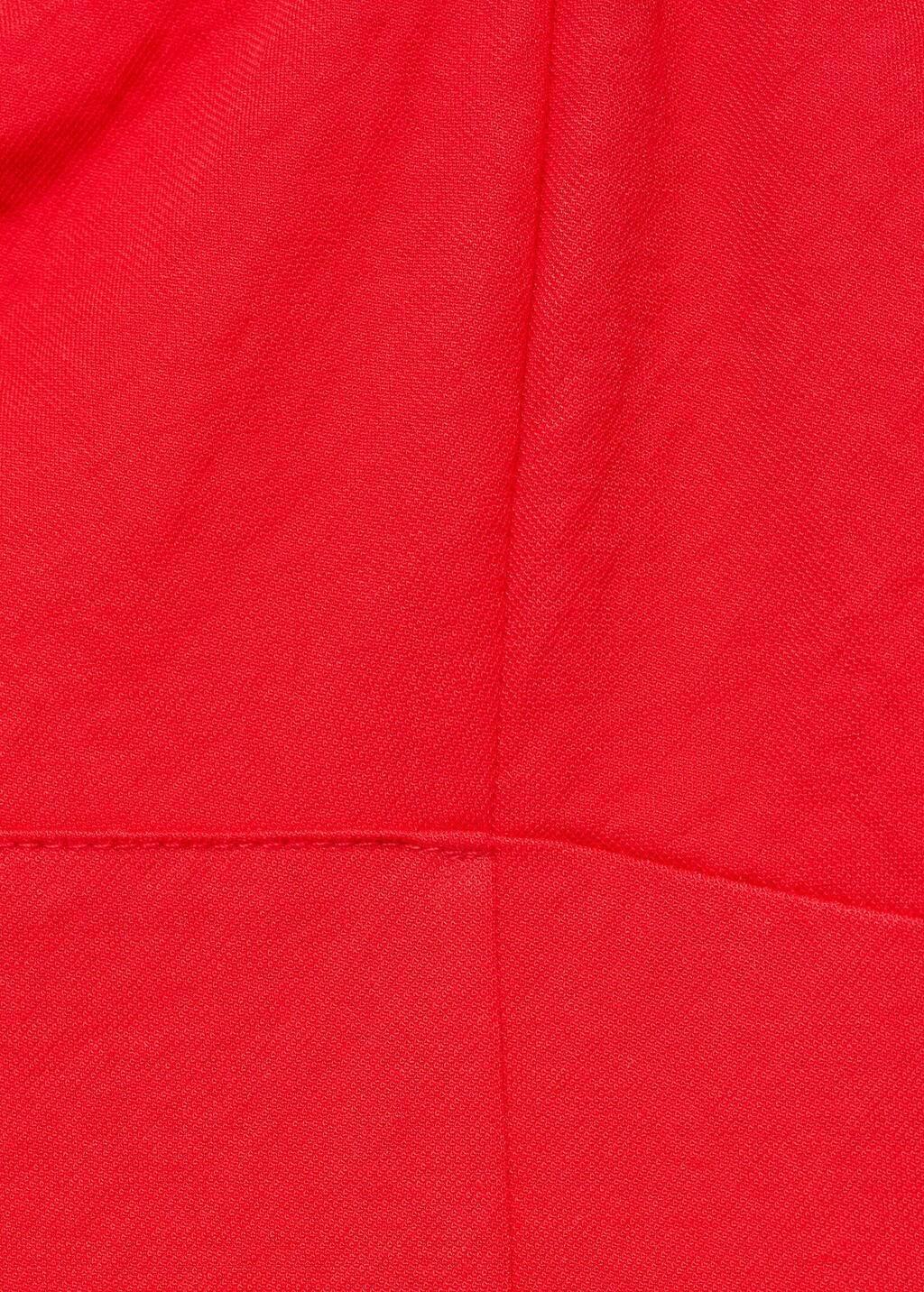Red Midi-Dress With Bow On The Back, , large image number 2