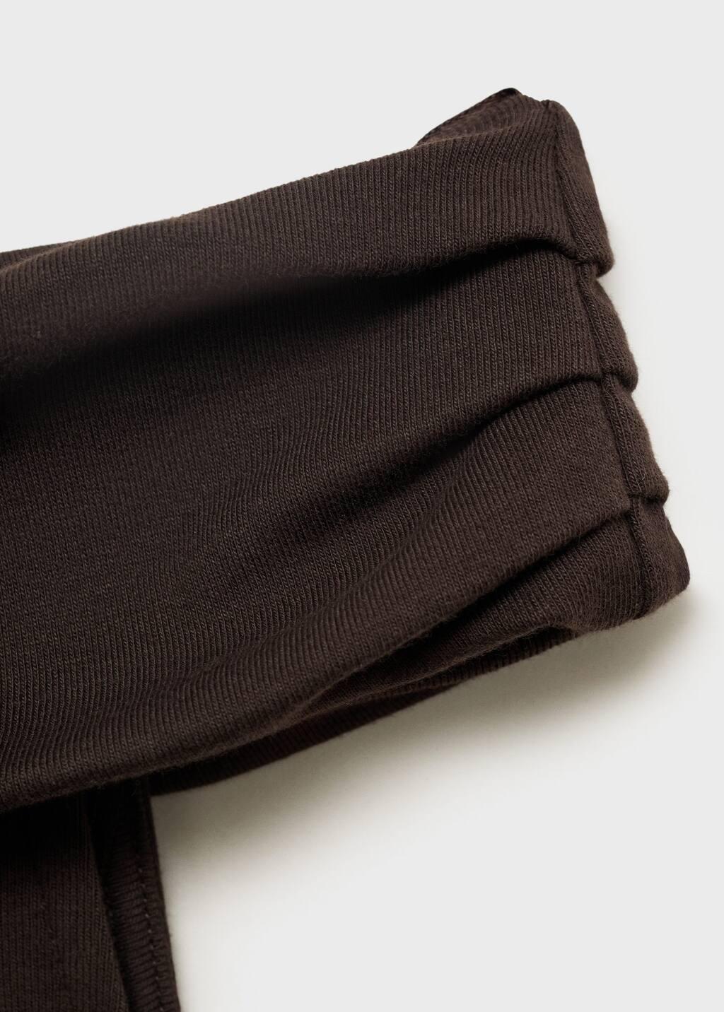 Brown Short Strapless Dress, 0201_30, large image number 5