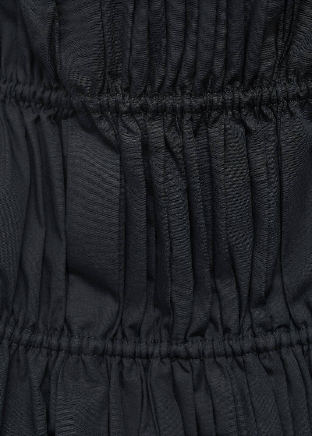BLACK Ruched strapless top, , large image number 4