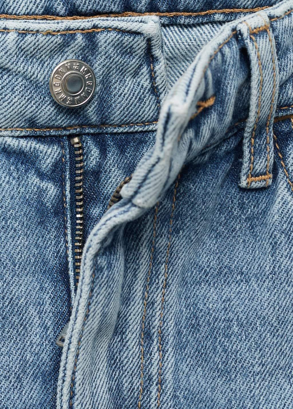 Blue Matilda Medium-Rise Straight-Fit Jeans, , large image number 2