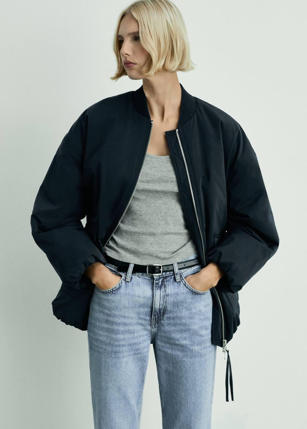 Blue Matilda Medium-Rise Straight-Fit Jeans, , large image number 7