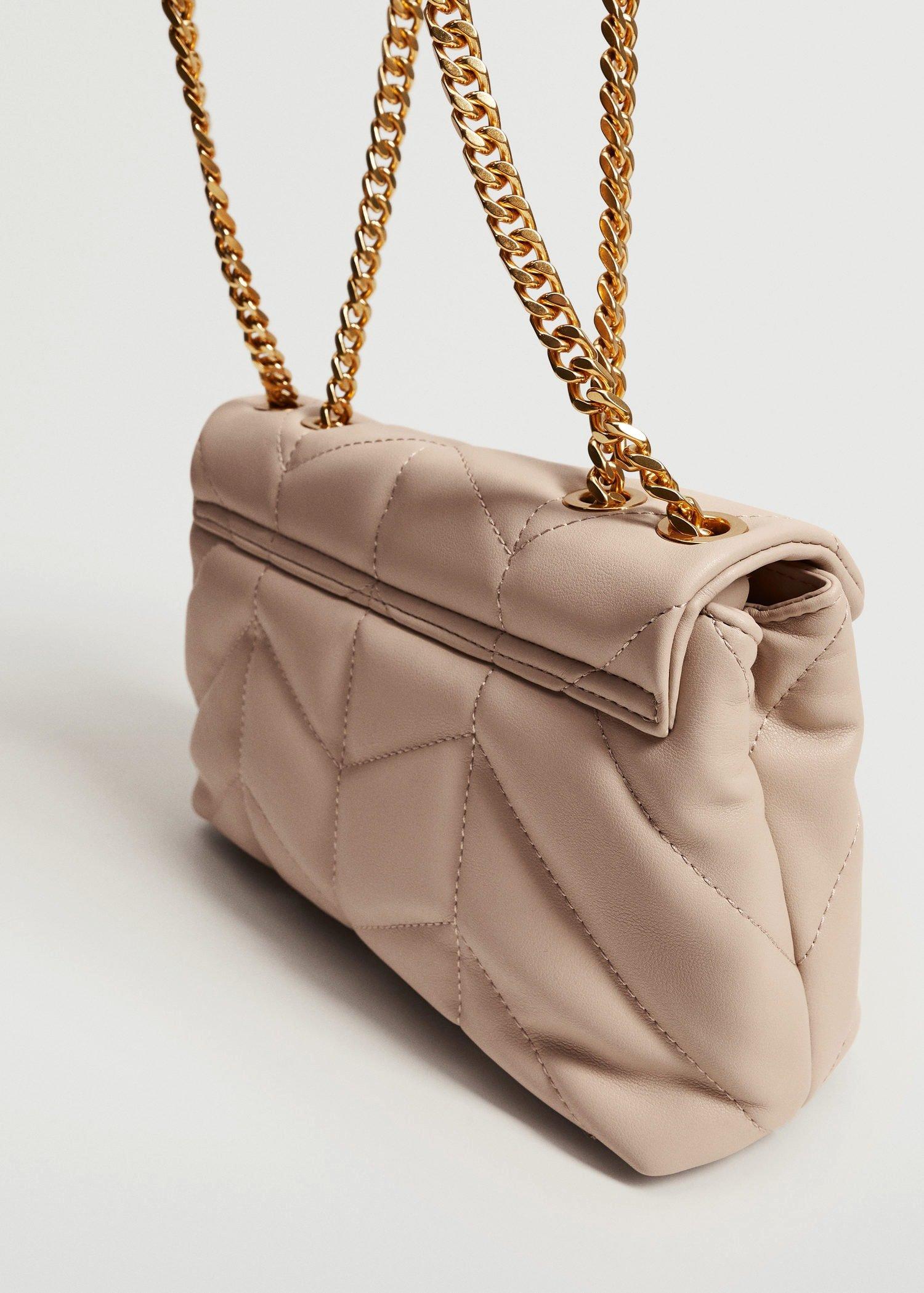 Nude Quilted Chain Bag, Women, , large image number 5