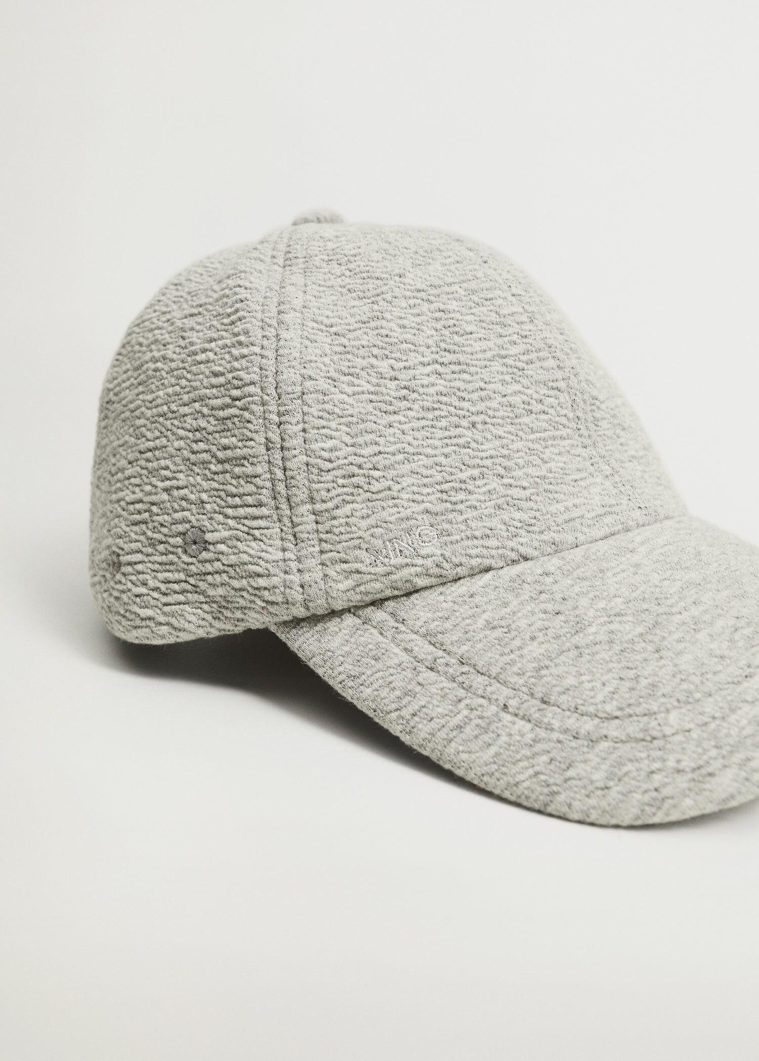 Lt-Pastel Grey Cap With Visor, Women, , large image number 0