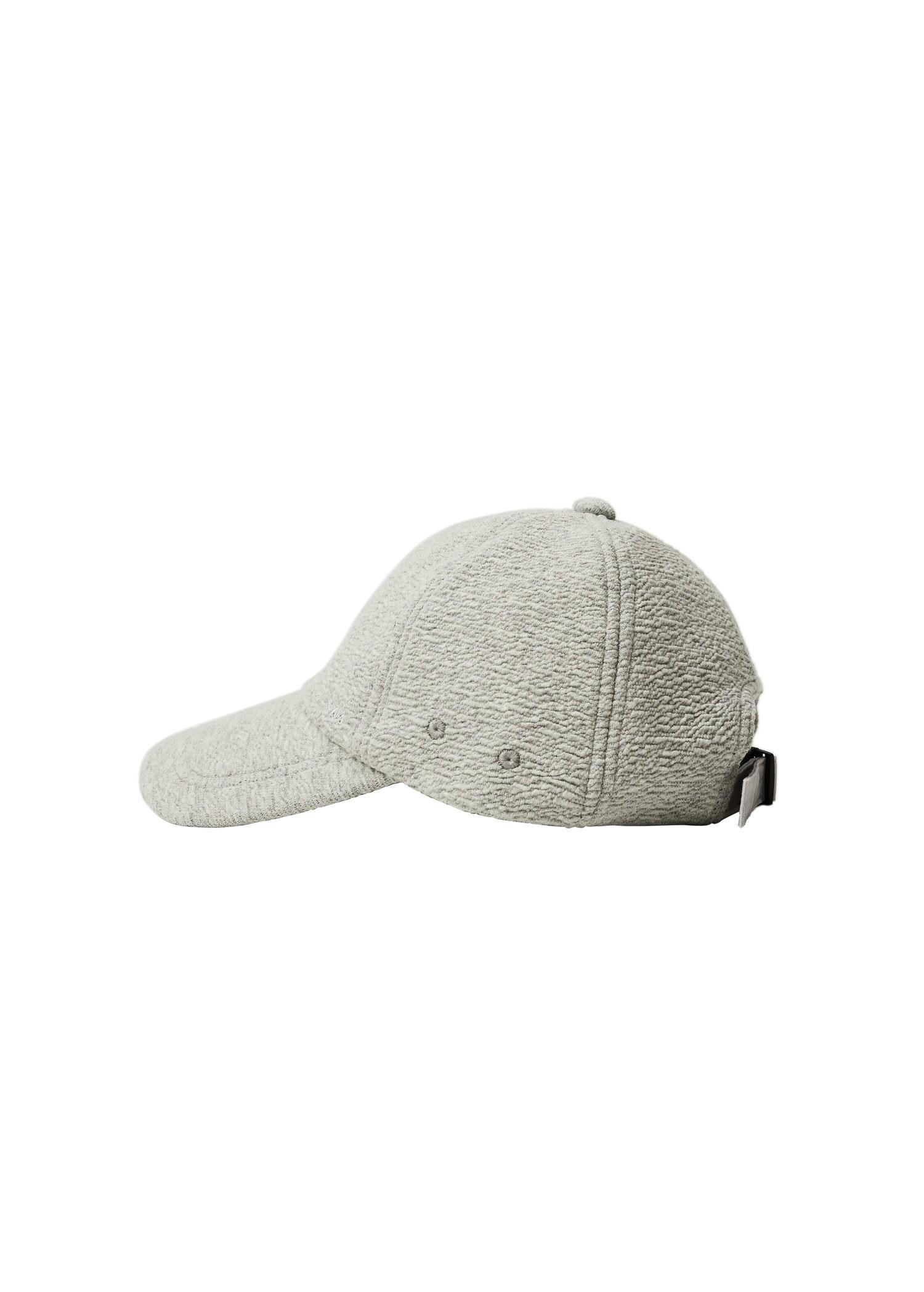 Lt-Pastel Grey Cap With Visor, Women, , large image number 1