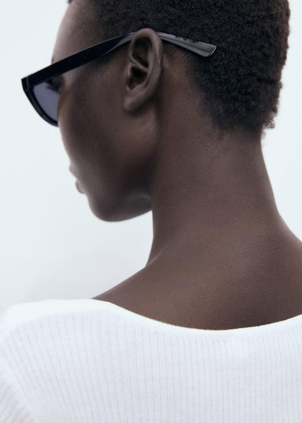 White Mixed Ribbed Sweater, 0201_01, large image number 2