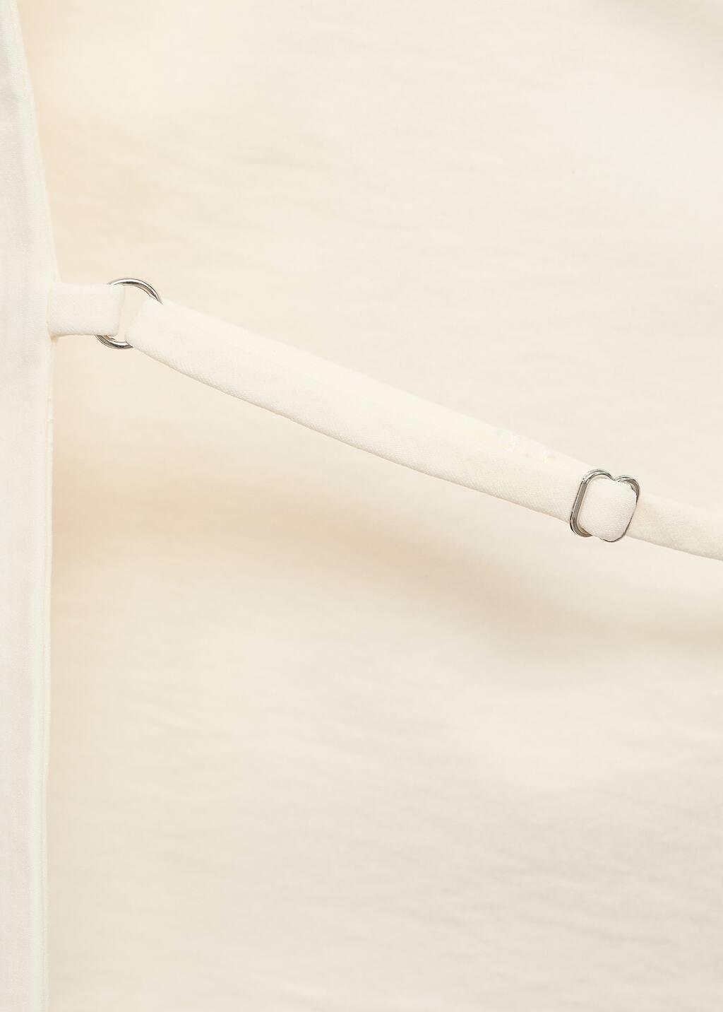 Beige Open-Back Top, Light Beige, large image number 4