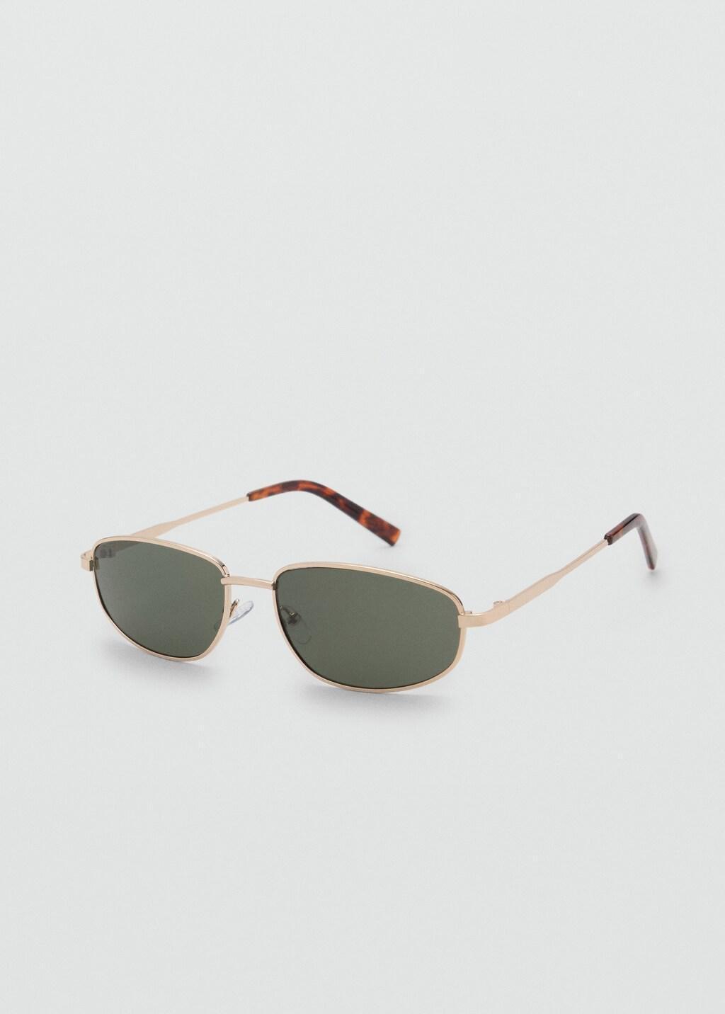 Gold Metallic Frame Sunglasses, 0201_OR, large image number 5