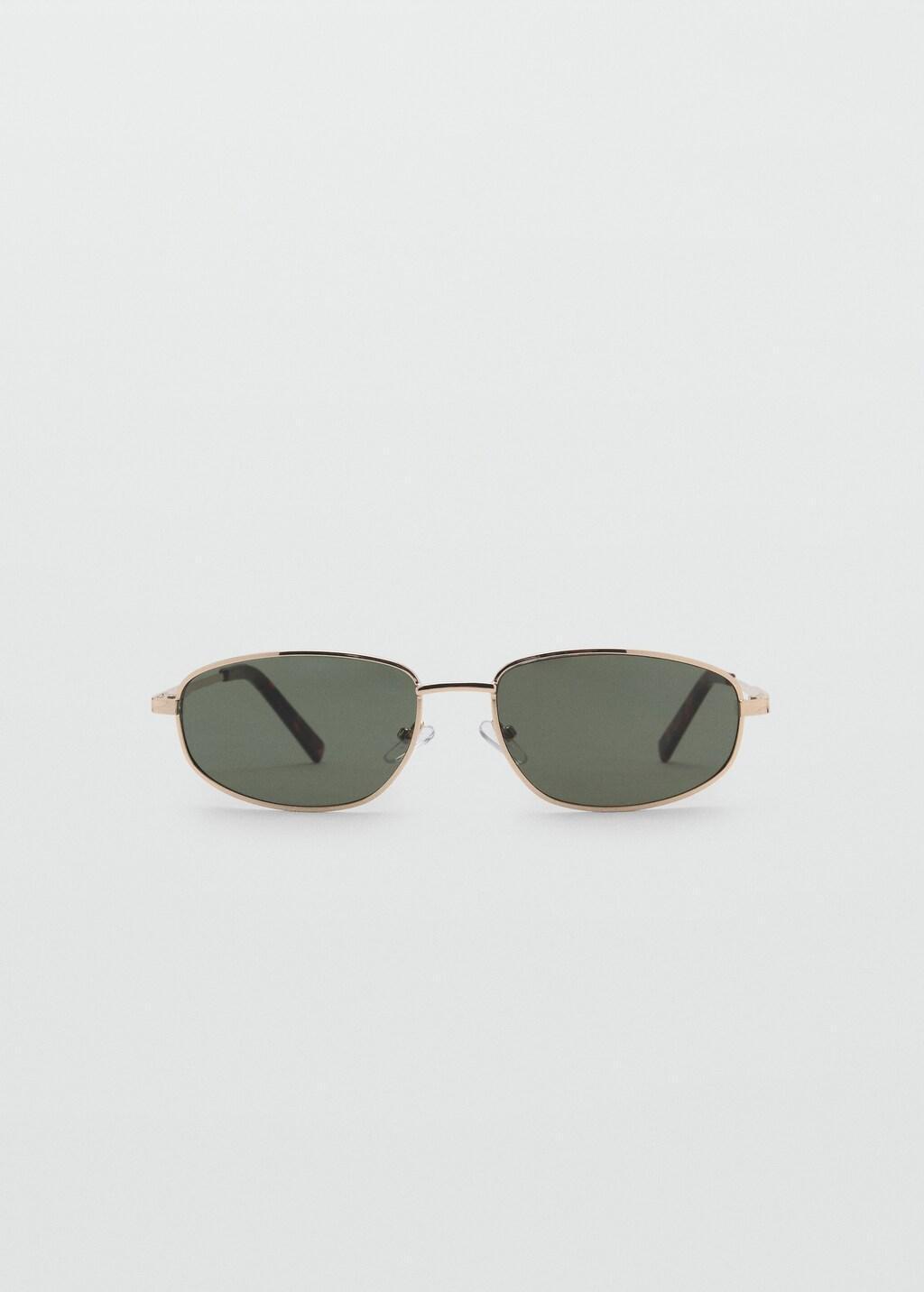 Gold Metallic Frame Sunglasses, 0201_OR, large image number 7