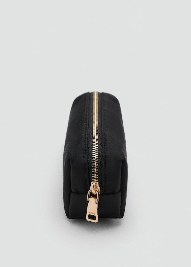Black Nylon Case With Zip, 0201_99, large image number 2