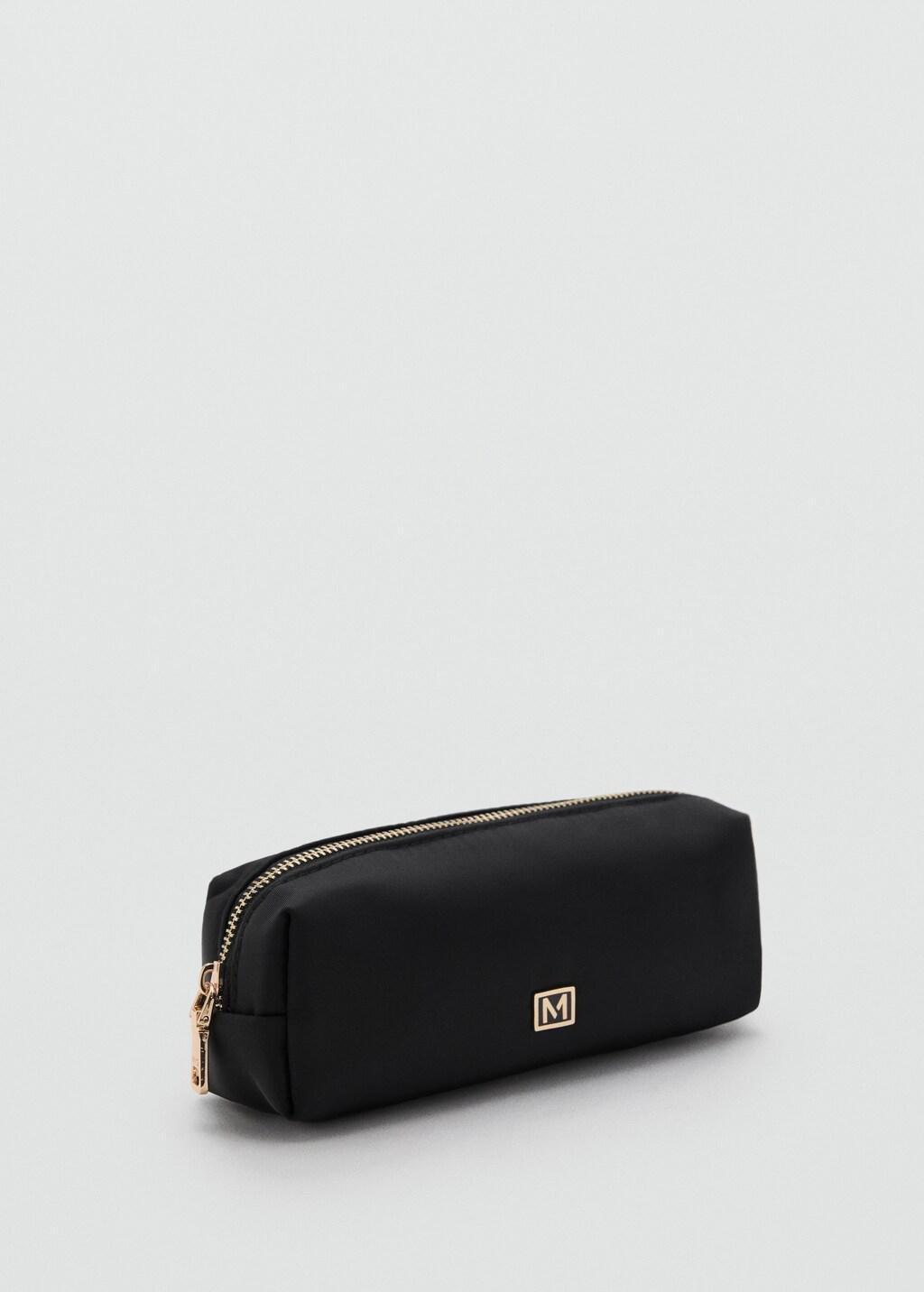 Black Nylon Case With Zip, 0201_99, large image number 5