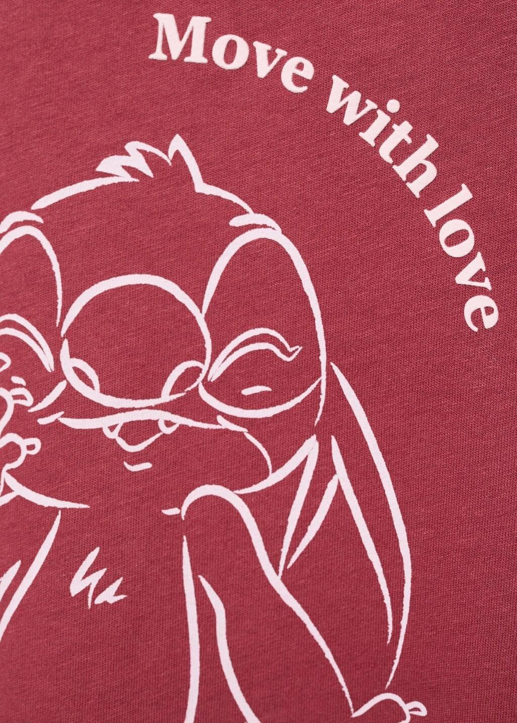 Red Lilo And Stitch T-Shirt, Kids Girls, , large image number 8