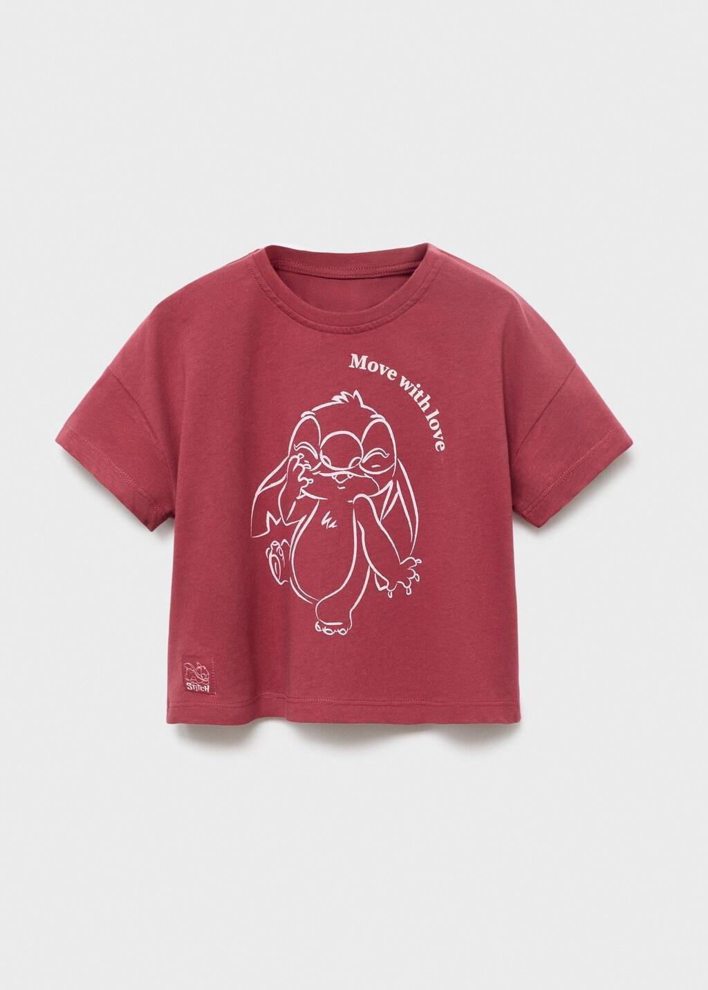 Red Lilo And Stitch T-Shirt, Kids Girls, , large image number 10