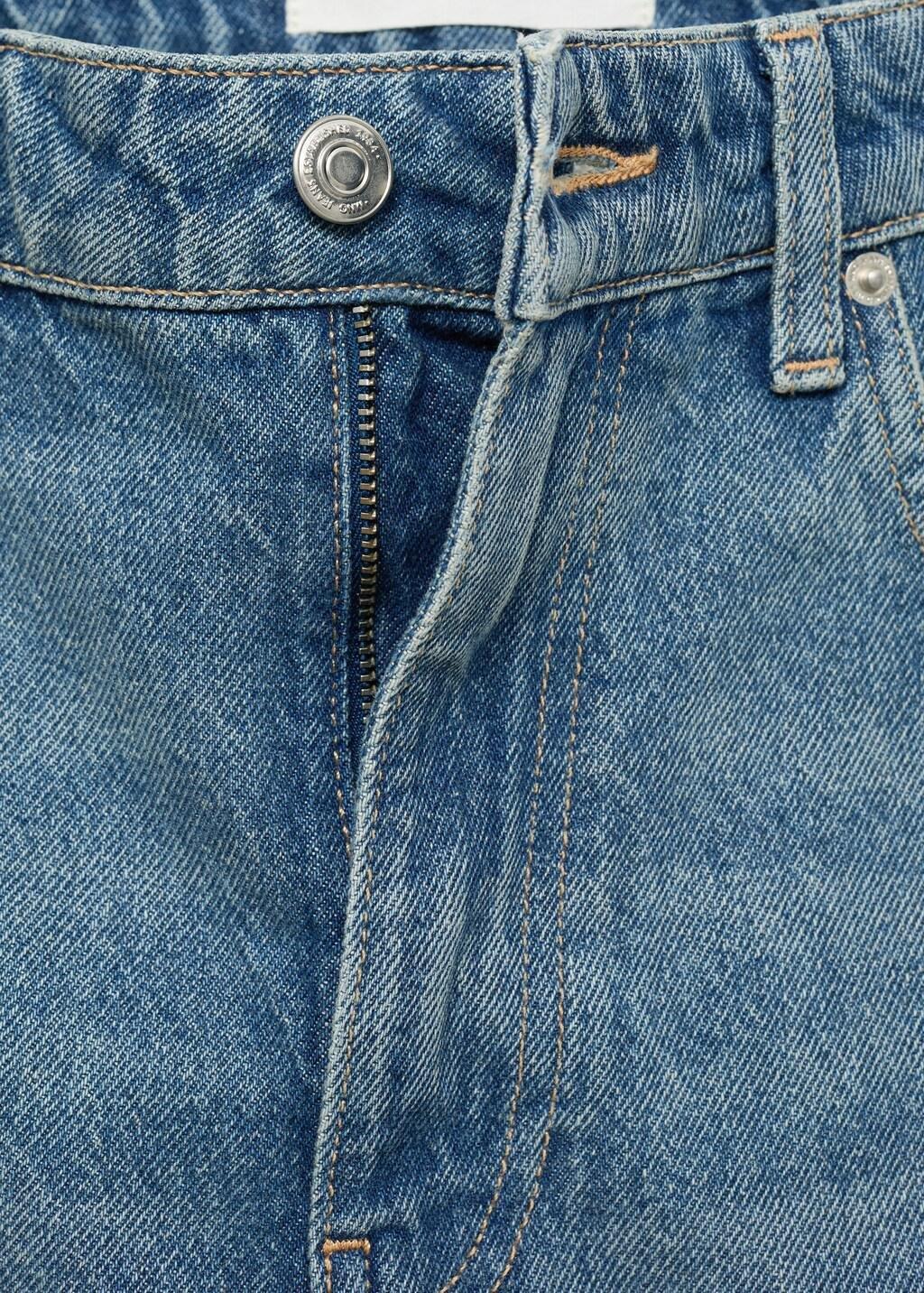 OPEN BLUE Mid-rise straight jeans, , large image number 2