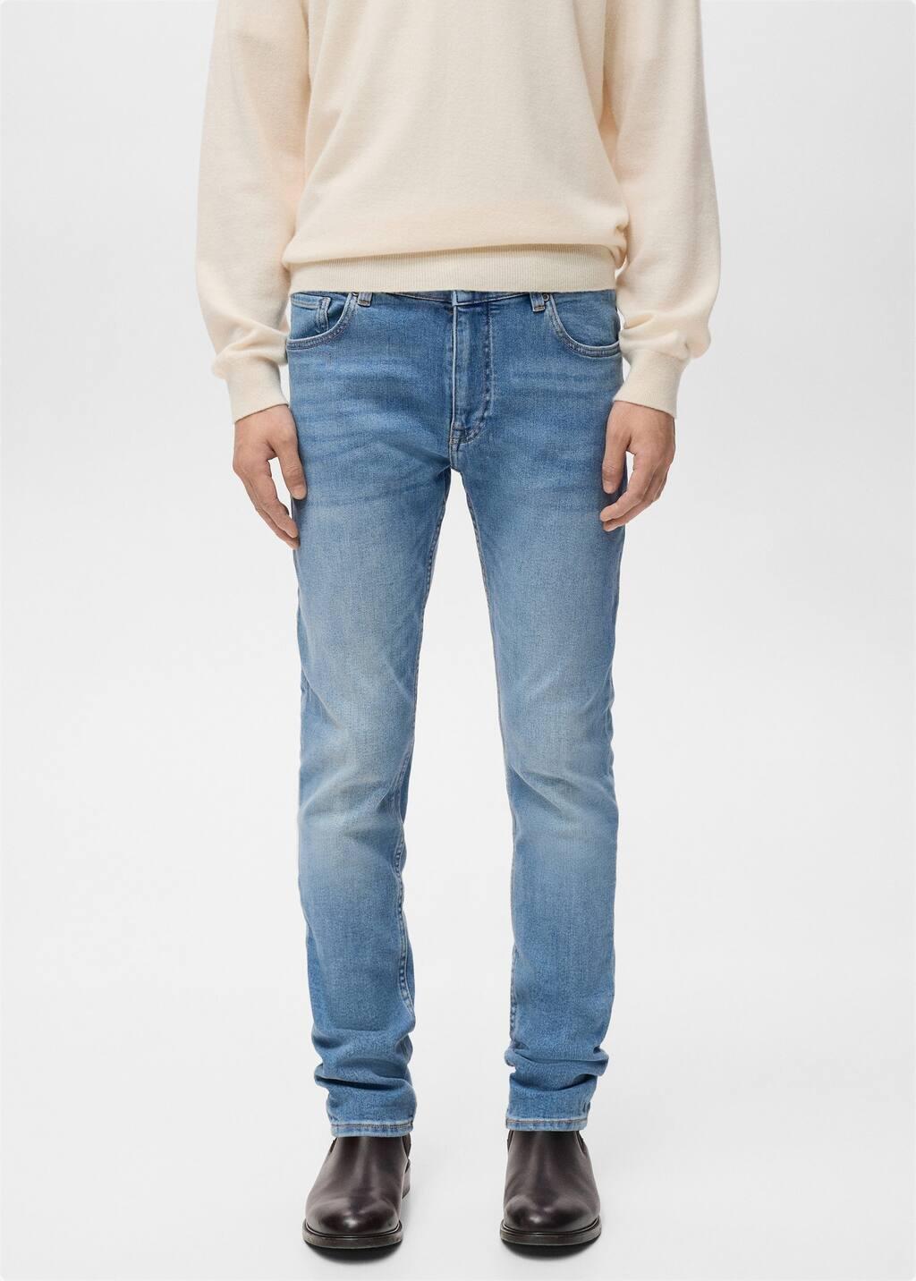 Blue Jude Skinny-Fit Jeans, Open Blue, large image number 1