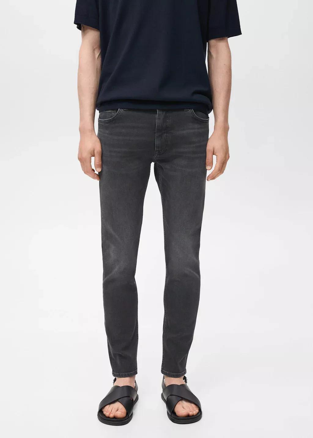 Grey Jude Skinny-Fit Jeans, Open Grey, large image number 0