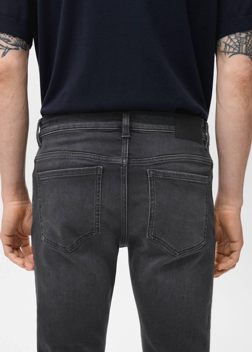 Grey Jude Skinny-Fit Jeans, Open Grey, large image number 3