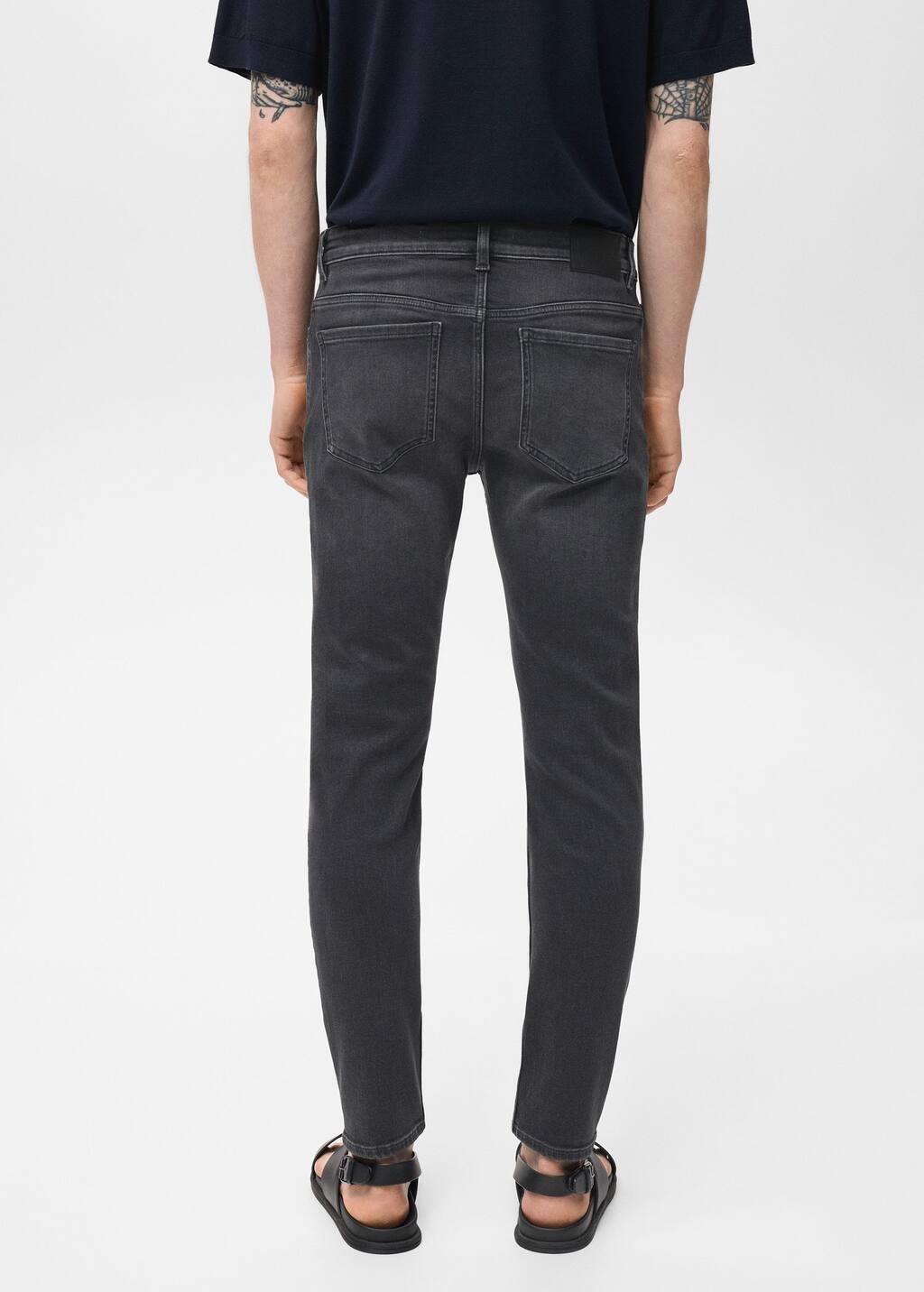 Grey Jude Skinny-Fit Jeans, Open Grey, large image number 5