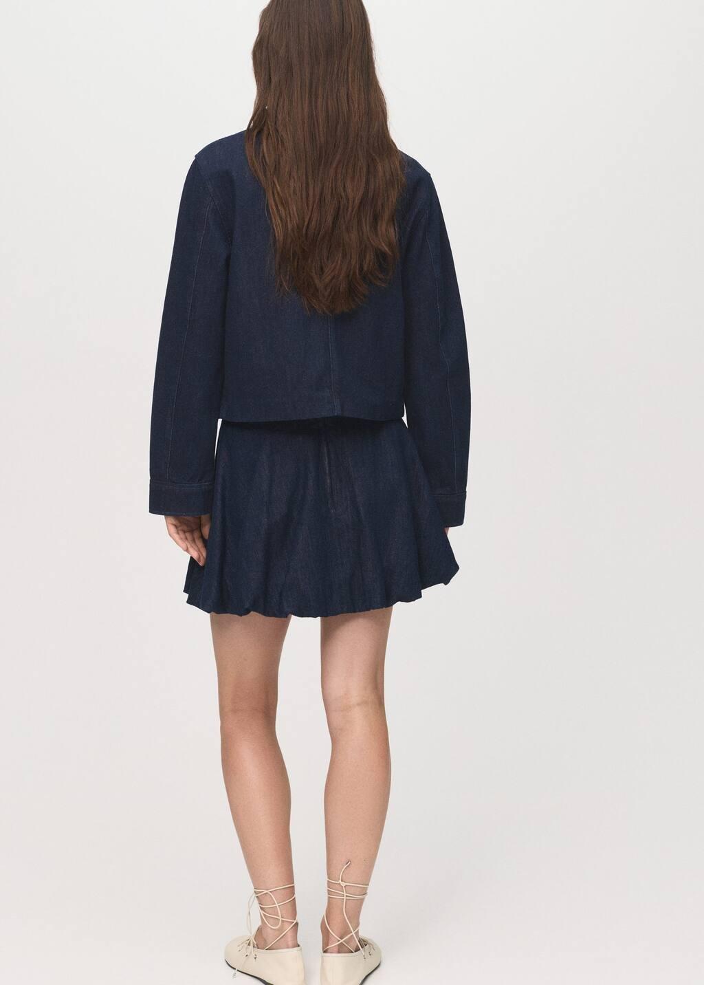 Blue Denim Jacket With Pockets, , large image number 5