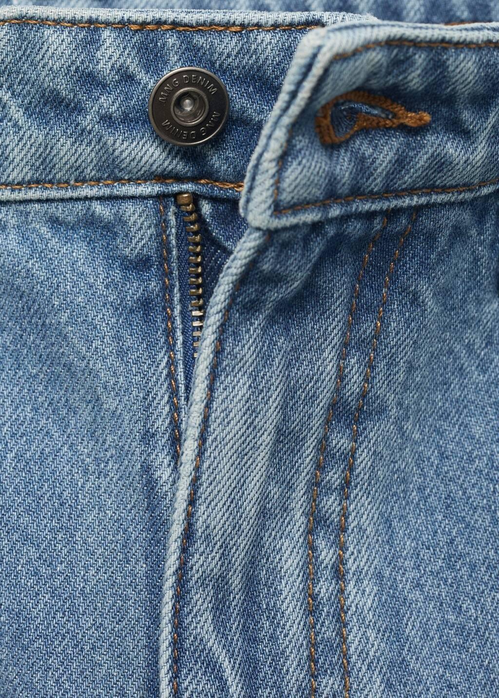 Blue Sammy Cropped Carrot-Fit Jeans, Open Blue, large image number 4