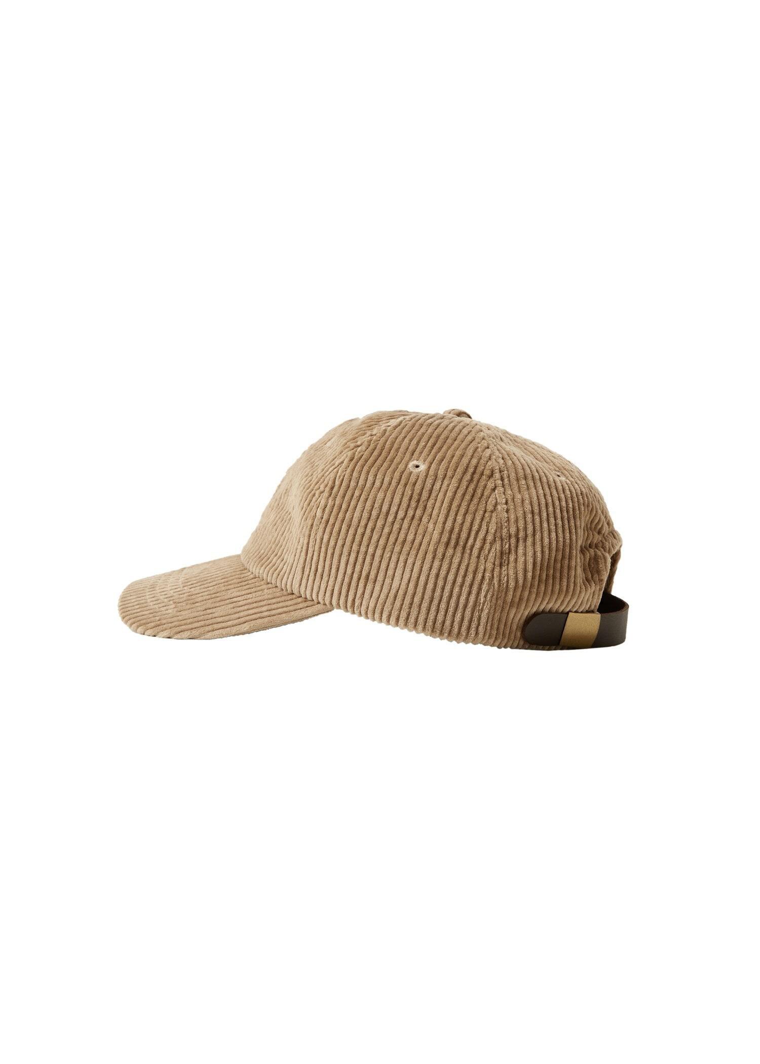 Lt-Pastel Brown Corduroy Bucket Hat, Men, , large image number 0