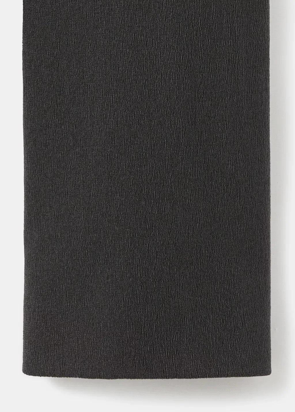 Grey Tailored Cropped Suit Jacket, Grey, large image number 5