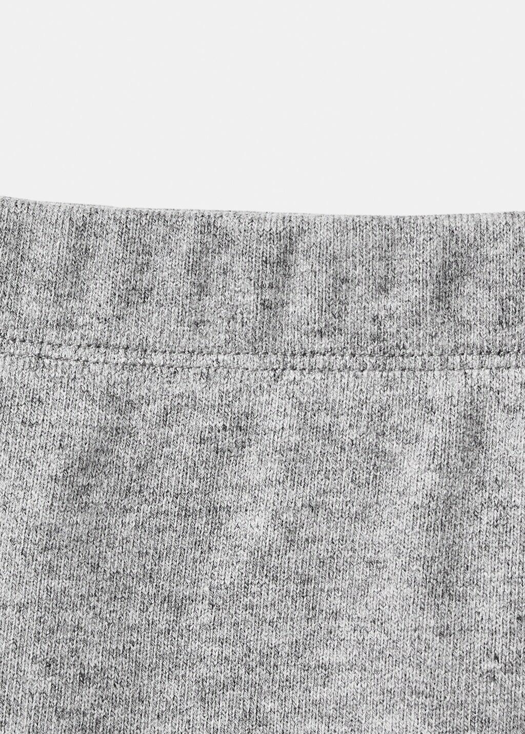 MEDIUM GREY Knitted A-line skirt, Baby Girl, Medium Grey, medium