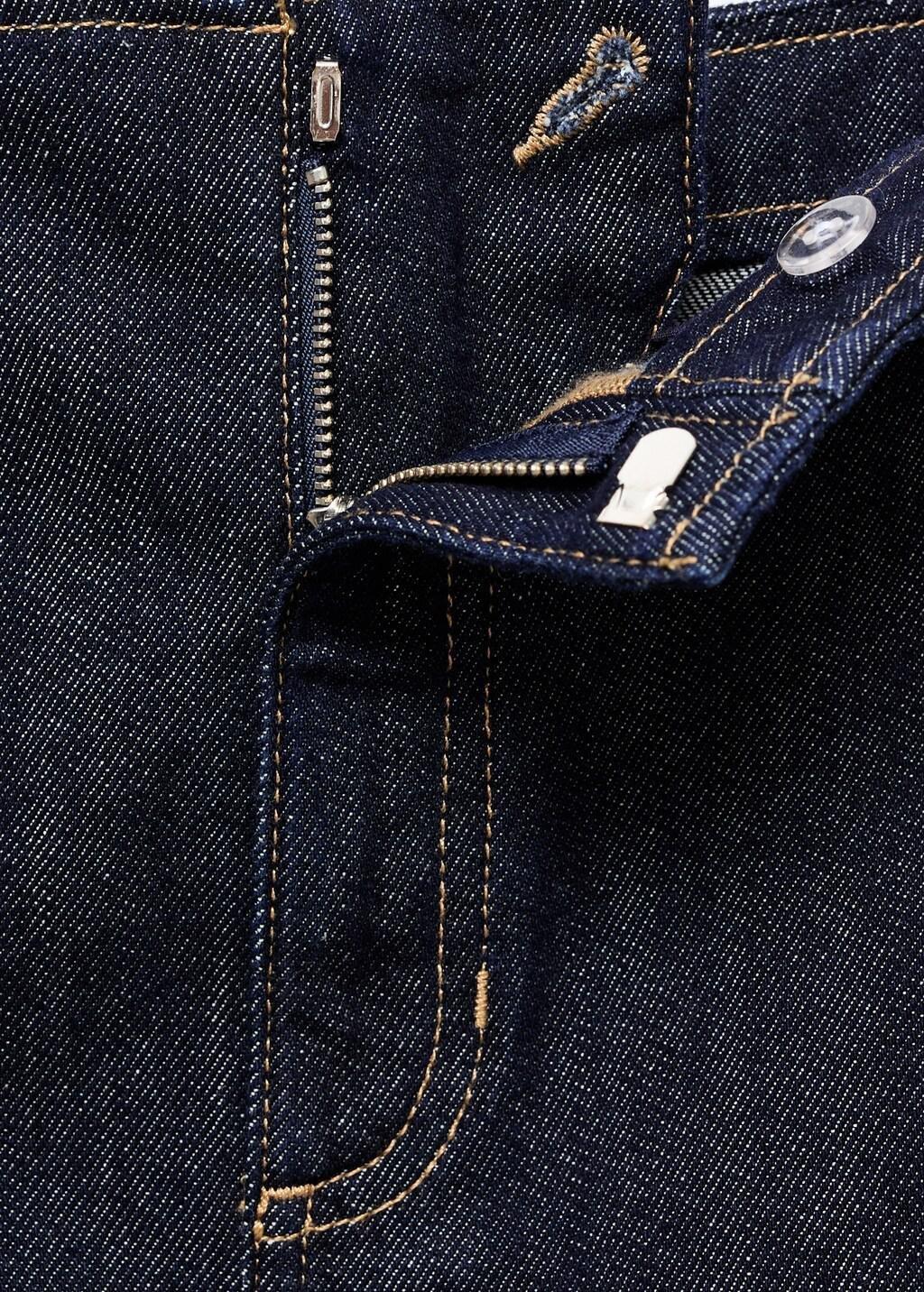 Blue Midi Denim Skirt, , large image number 3