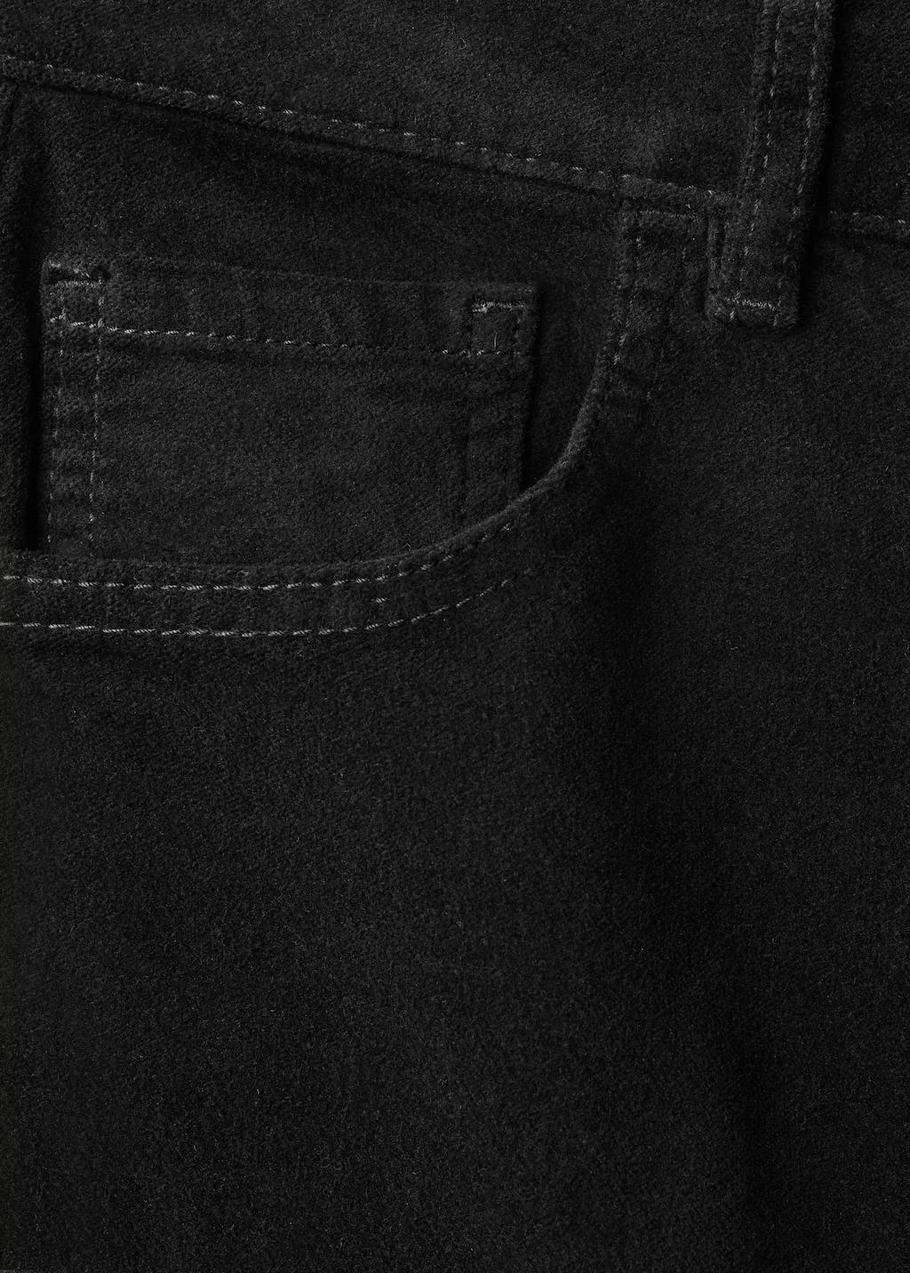 BLACK Velvet flared jeans, 0201_99, large image number 5