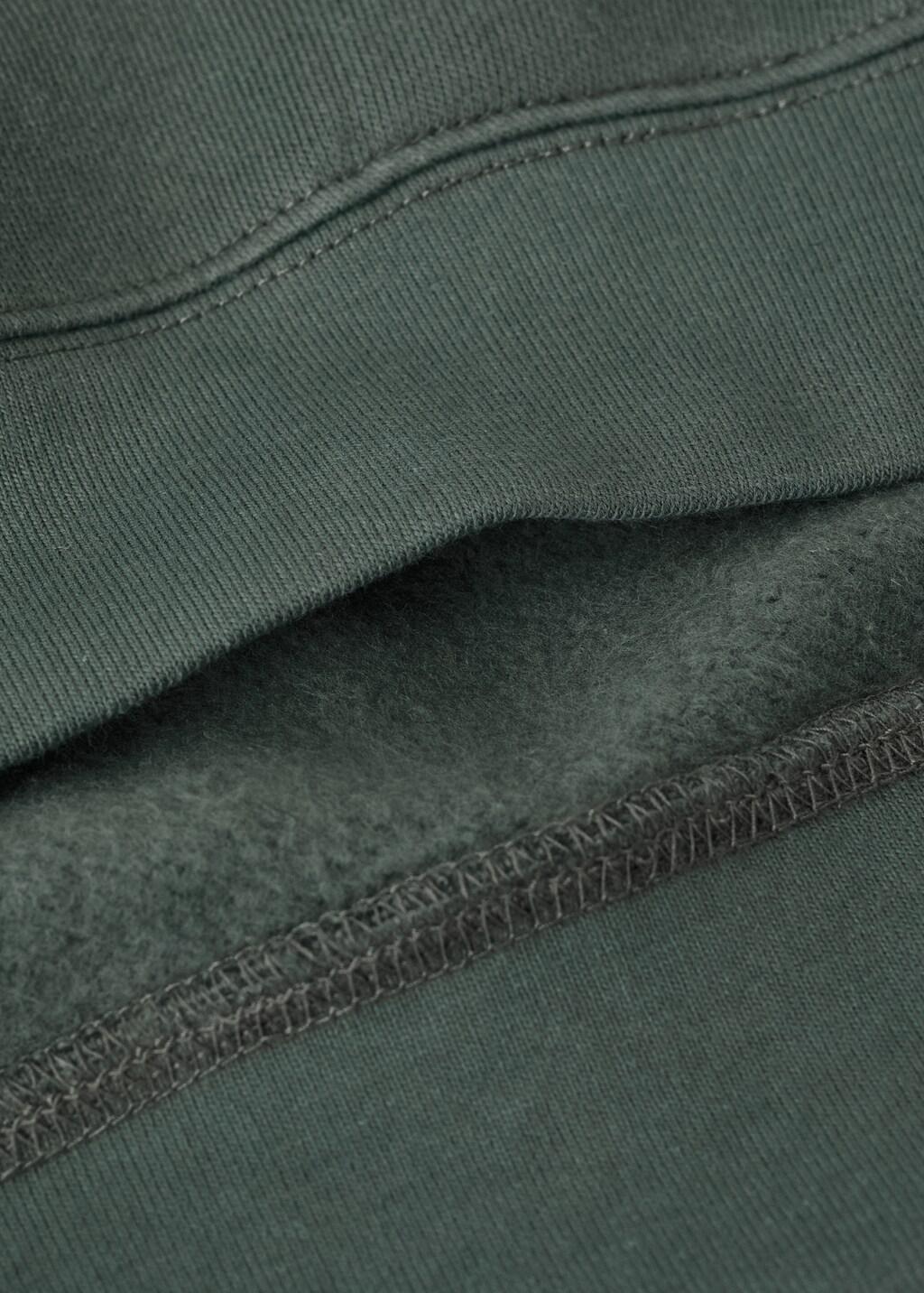 Green Printed Cotton Sweatshirt, Kids Boy, Medium Green, large image number 4