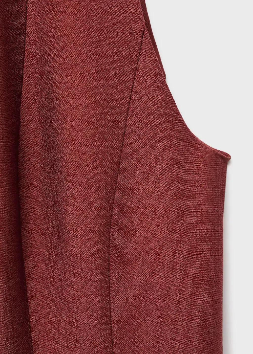 Orange Long Flared Dress, Medium Orange, medium