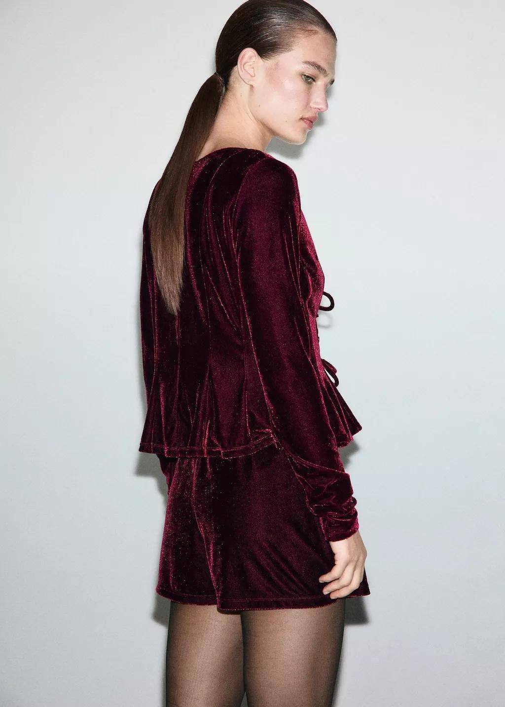 Red Velvet Shorts, 0201_78, large image number 2