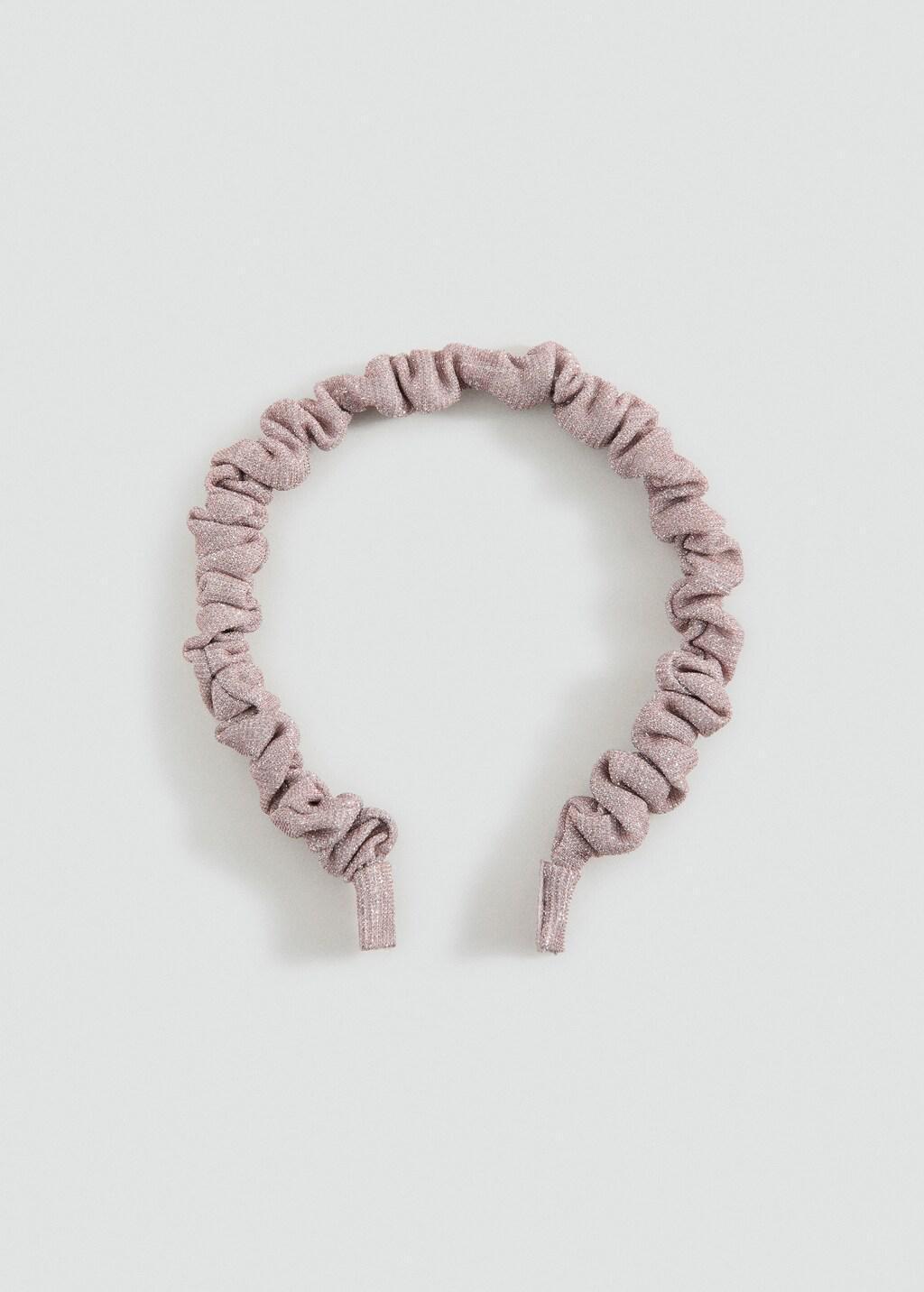 Pink Lt Pastel Glitter Headband, Kids Girl, Light-Pastel Pink, large image number 1