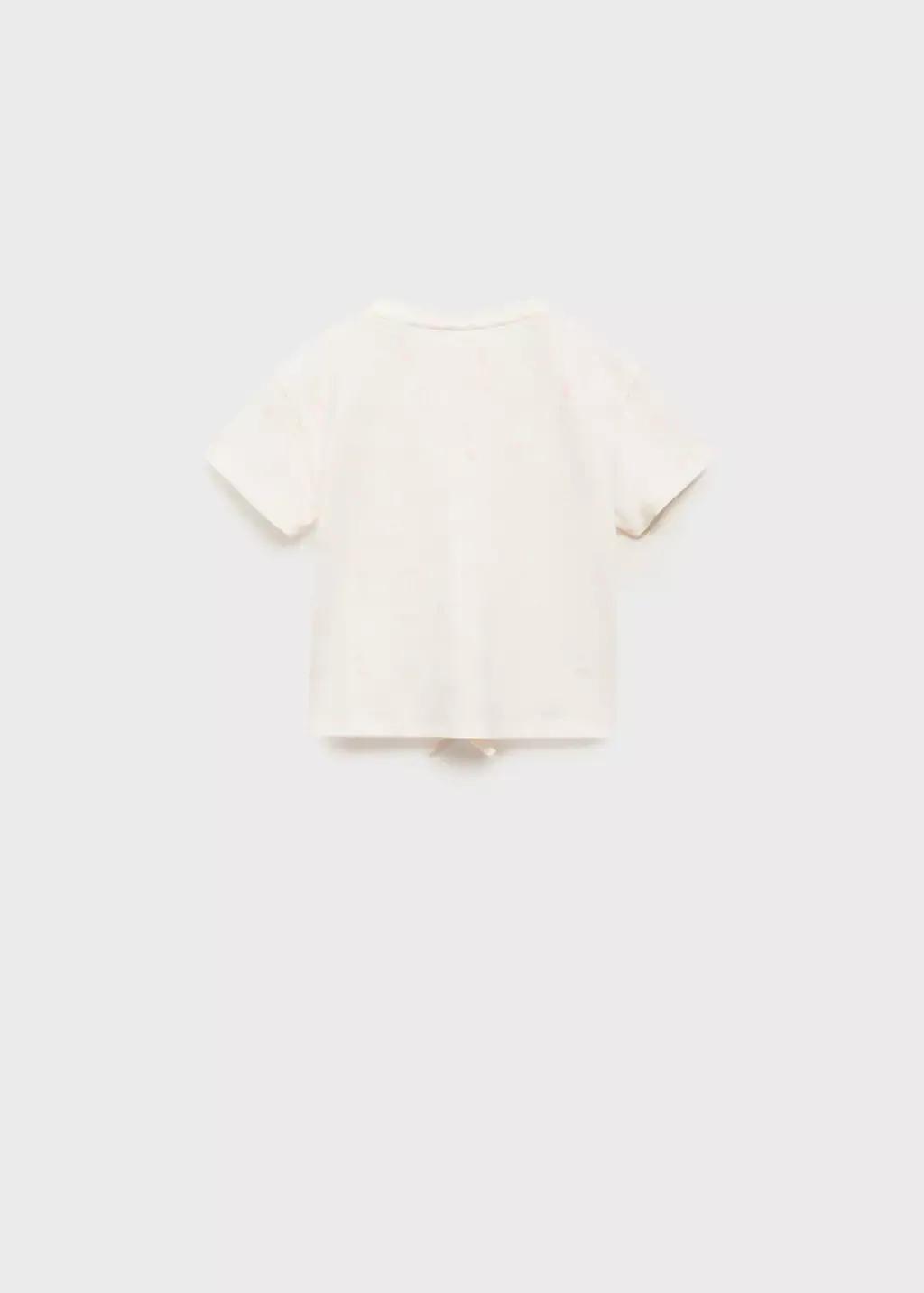 Cream Bluey Printed T-Shirt, Kids Girls, , large image number 2