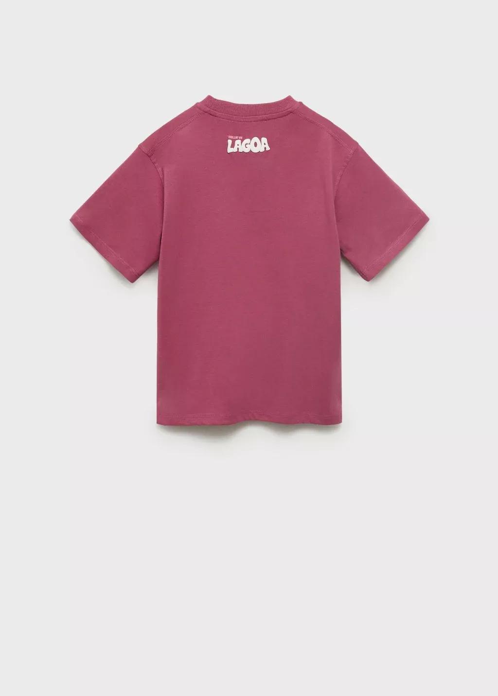 DARK RED Short-sleeved printed t-shirt, Kids Boy, , large image number 1