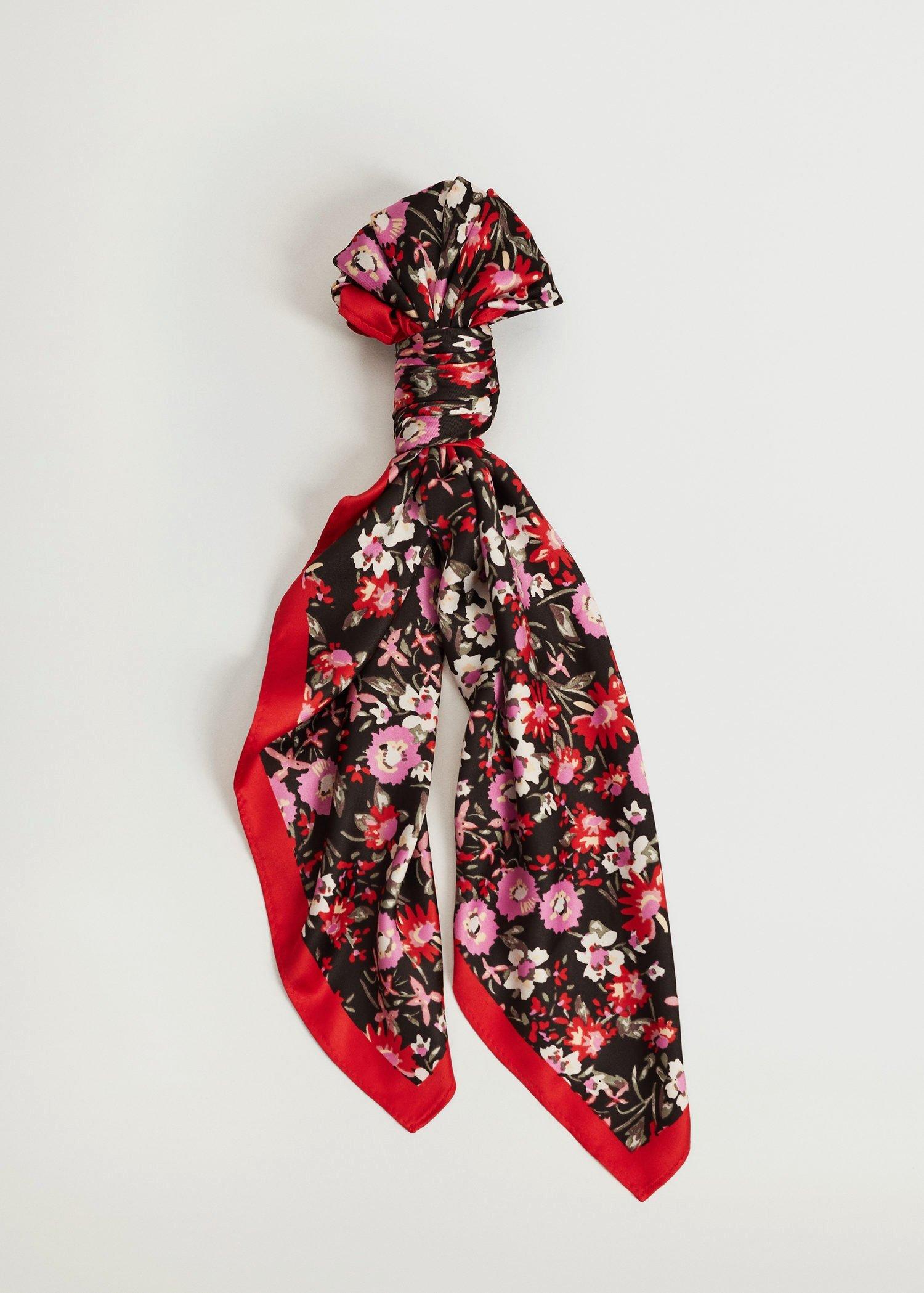 Lt-Pastel Pink Floral Printed Scarf, Women, , large image number 2