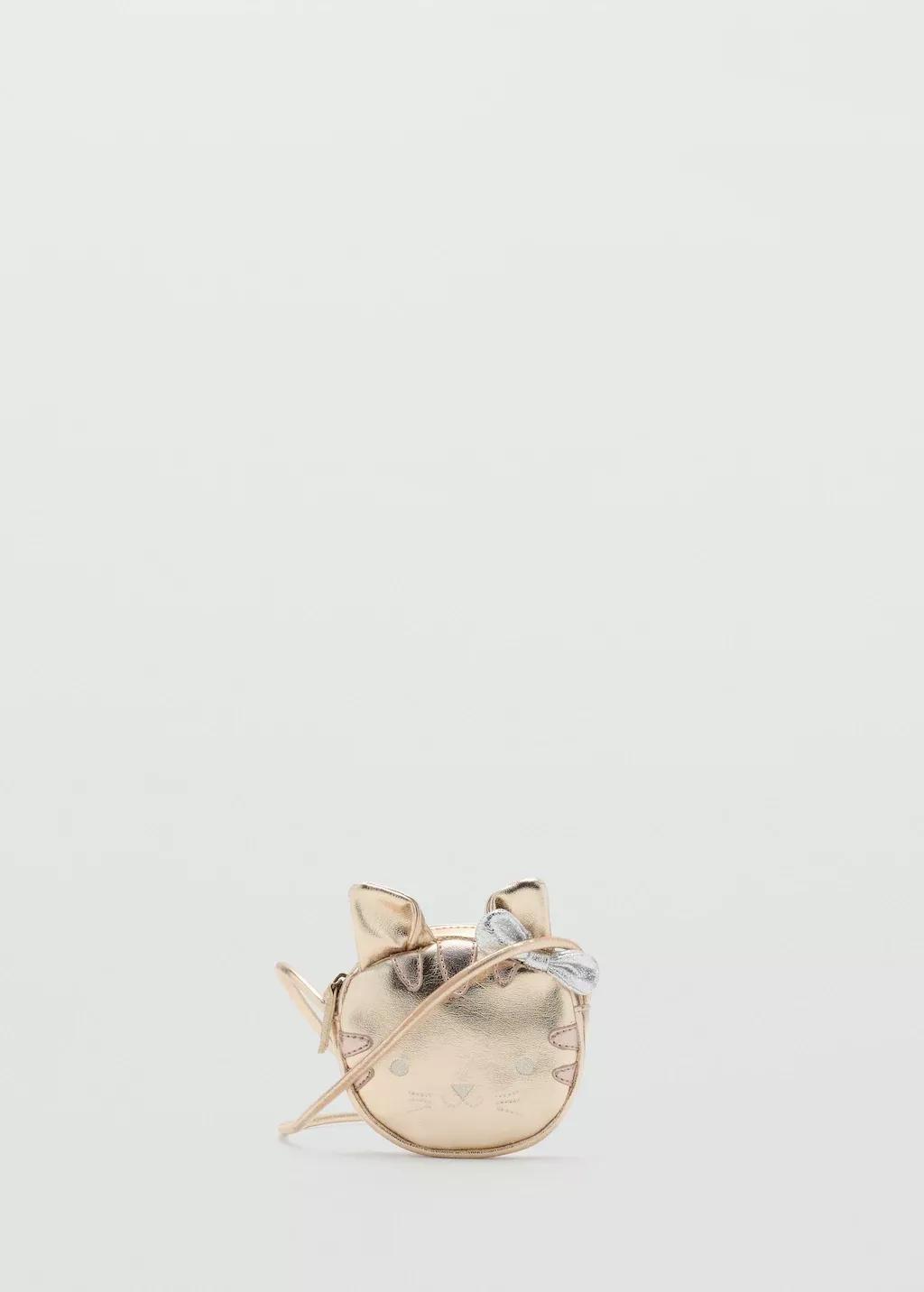 Gold Cat Bag, Baby Girls, Gold, large image number 2