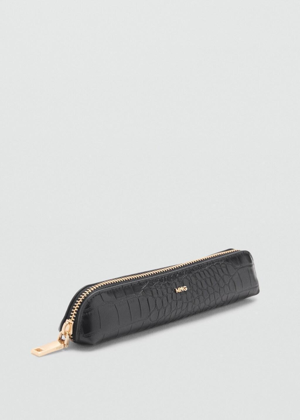 Black Fine-Design Croco Case, 0201_99, large image number 4
