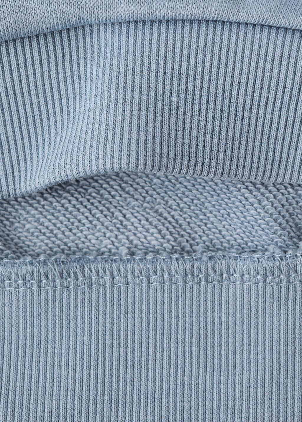 Blue Embroidered Hoodie, Baby Boys, Medium Blue, large image number 2