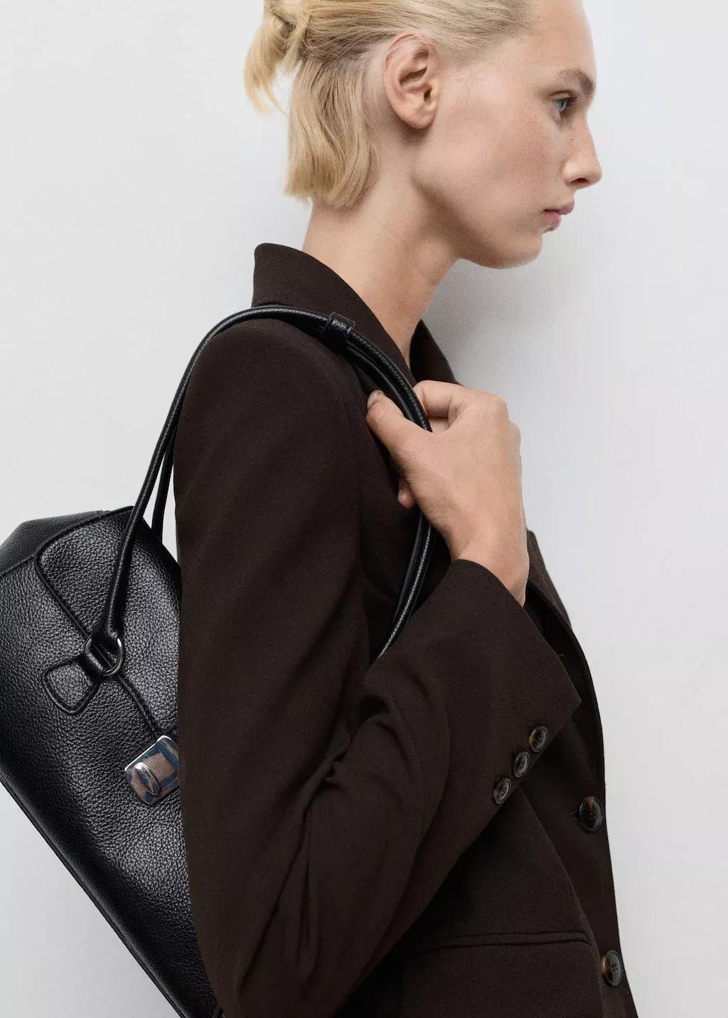 Brown Straight-Fit Suit Jacket, Dark Brown, large image number 5