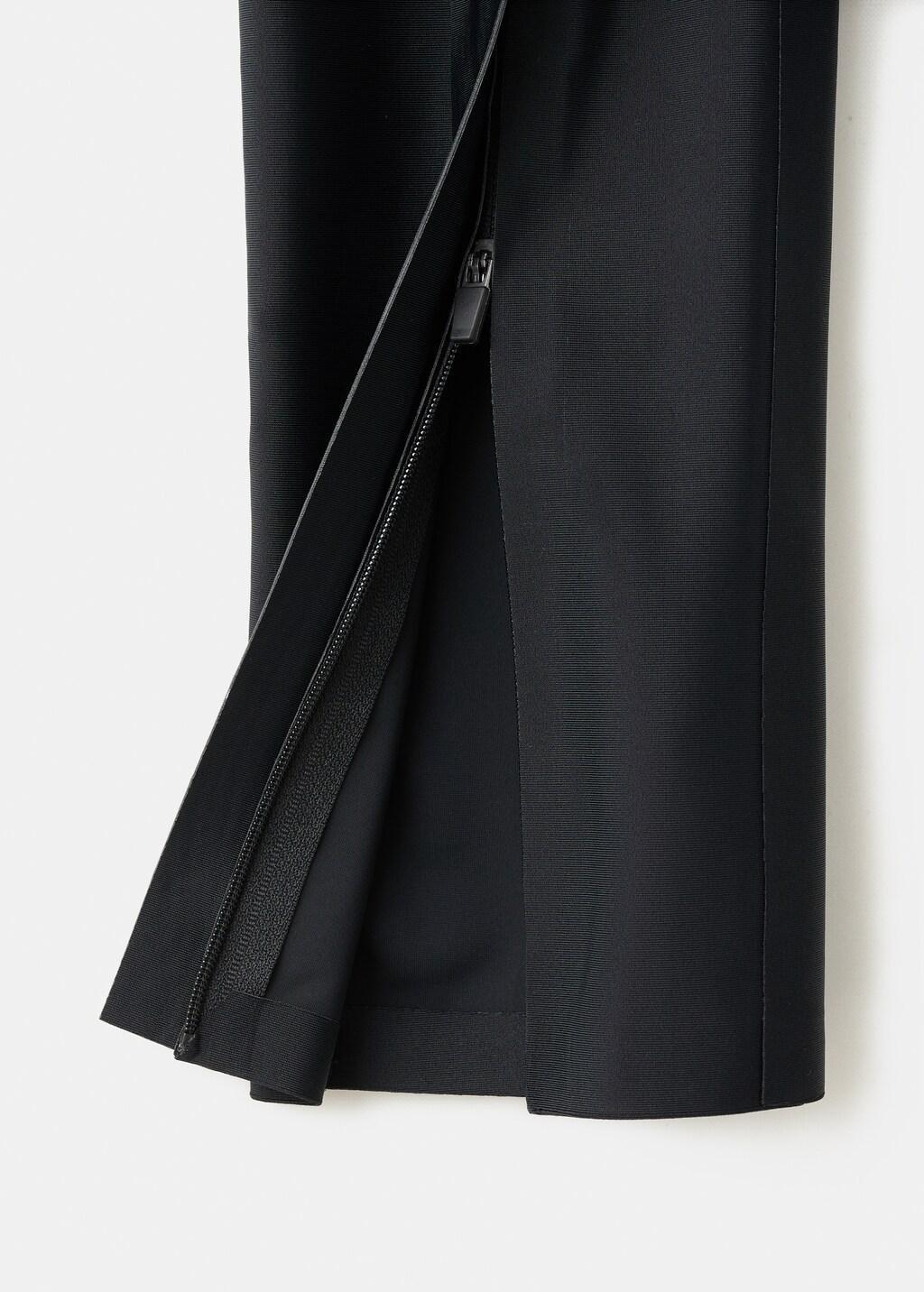 Black Leggings With Zip, 0201_99, large image number 4