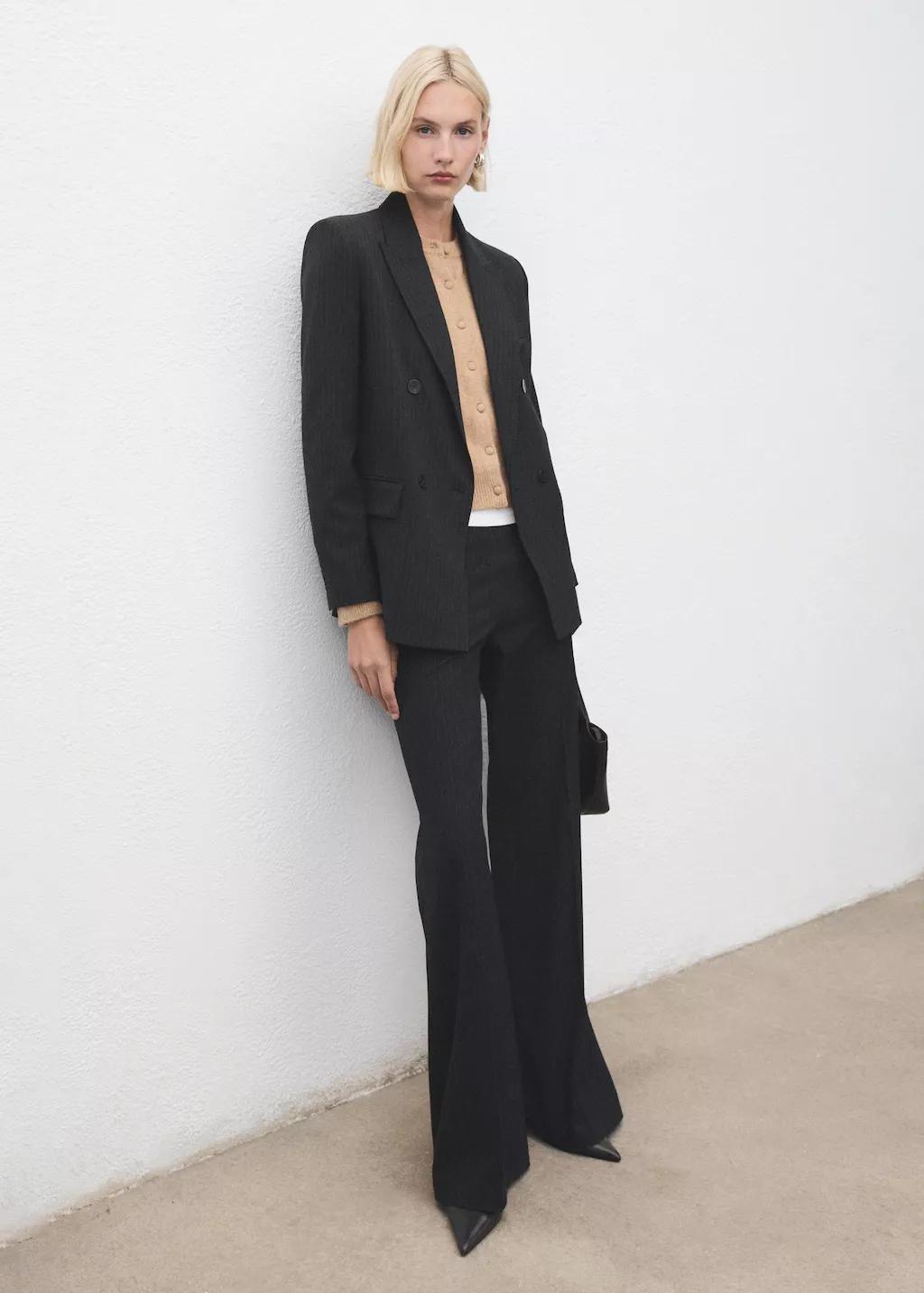 Brown Knitted Button Cardigan, Medium Brown, large image number 0