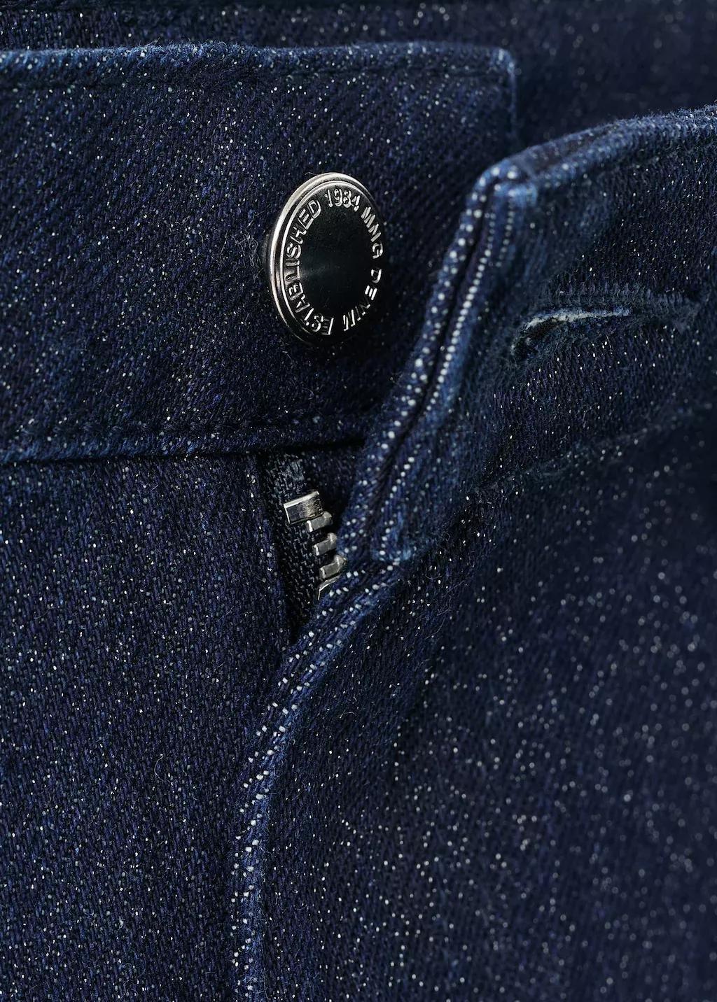 OPEN BLUE Shiny straight-leg jeans, 0201_TO, medium