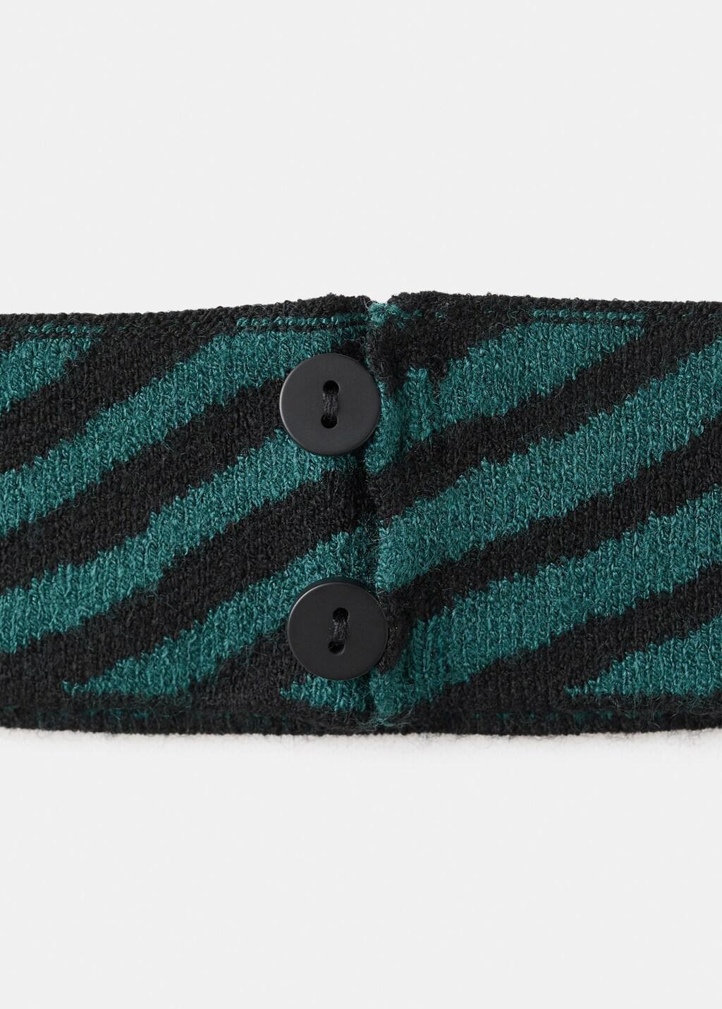 Striped Strapless Top, Kids Girls, 0201_43, large image number 2