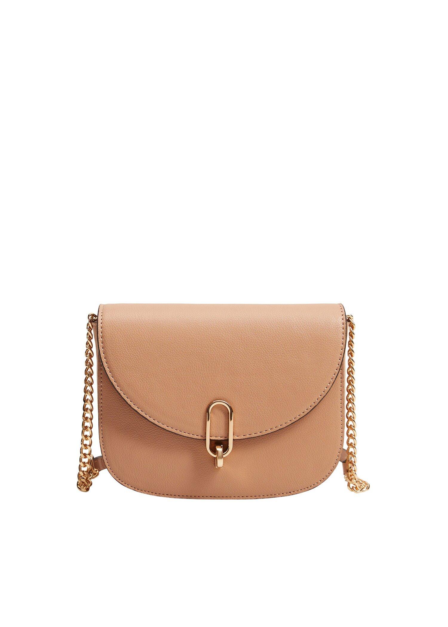 Lt-Pastel Pink Flap Pebbled Bag, Women, , large image number 0