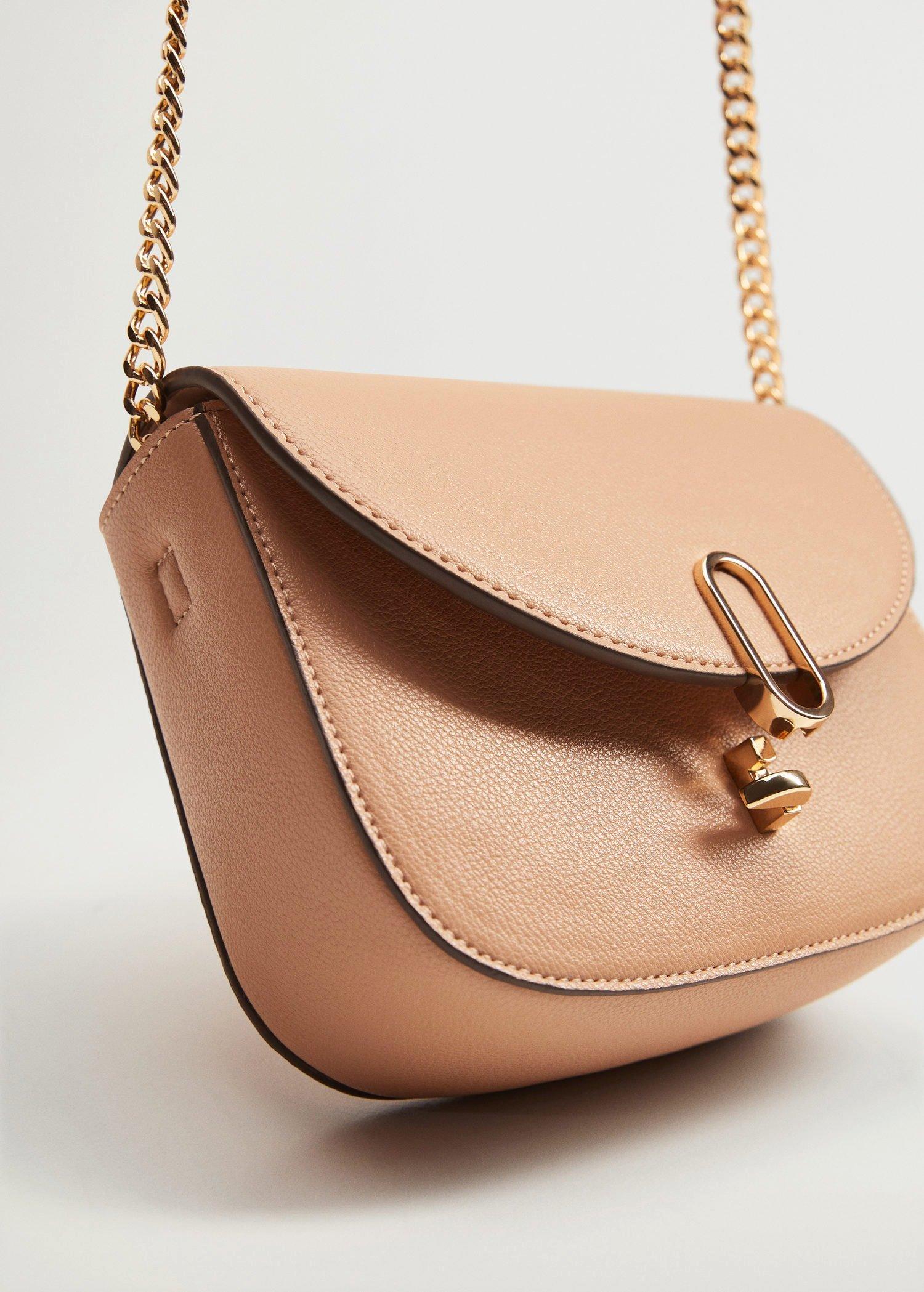 Lt-Pastel Pink Flap Pebbled Bag, Women, , large image number 2