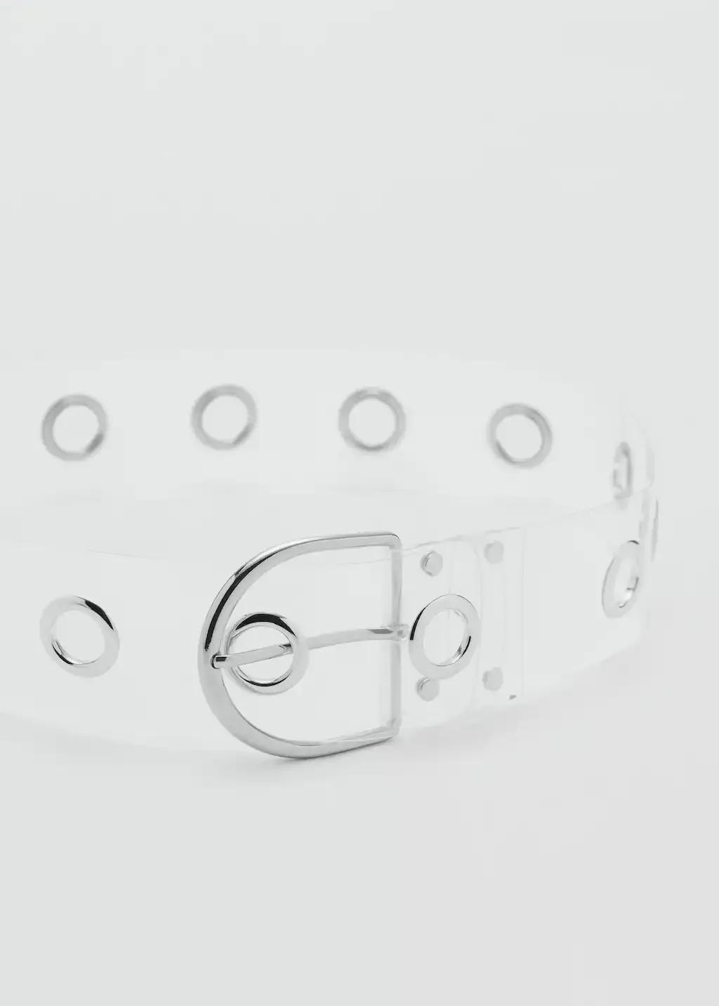 Grey Die-Cut Vinyl Belt, , large image number 0