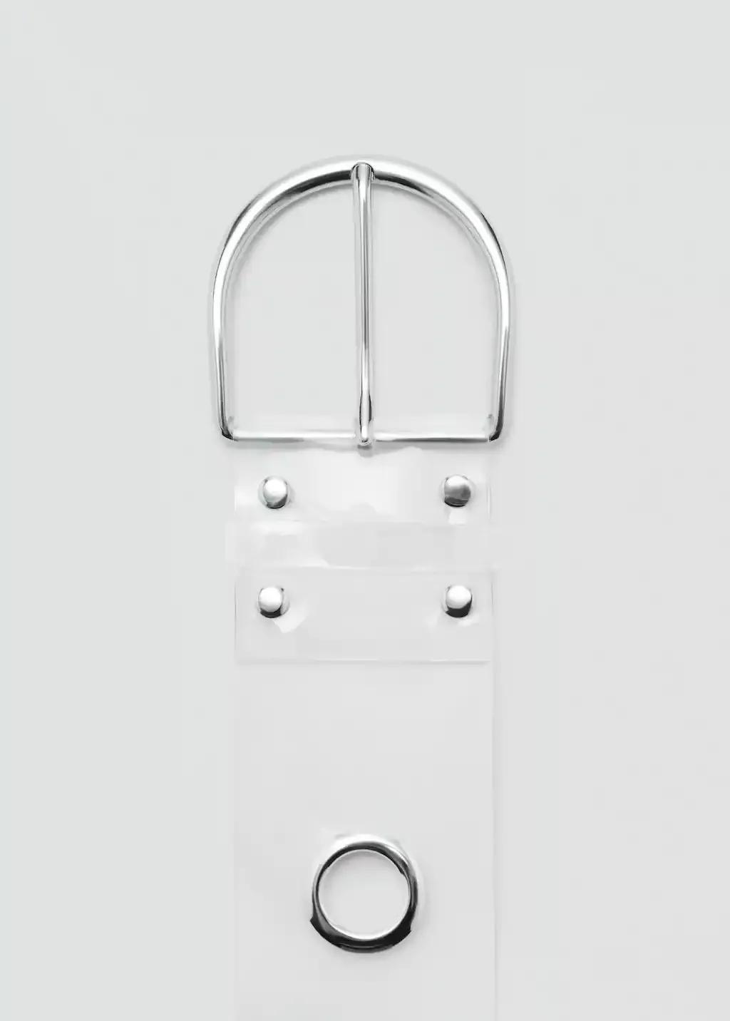 Grey Die-Cut Vinyl Belt, , large image number 1