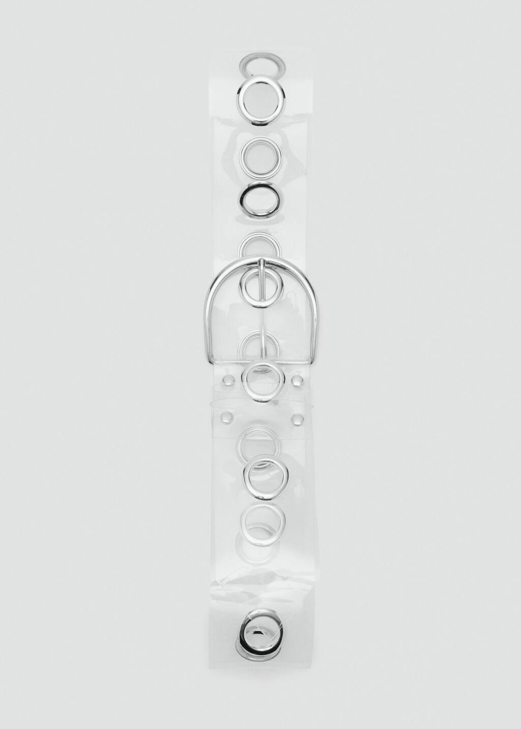 Grey Die-Cut Vinyl Belt, , large image number 2