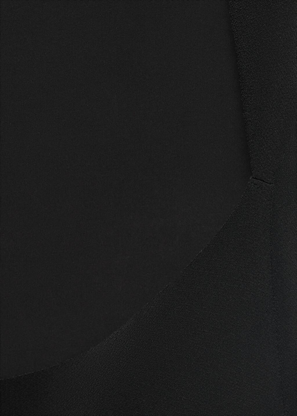 BLACK Open back dress, 0201_99, large image number 6