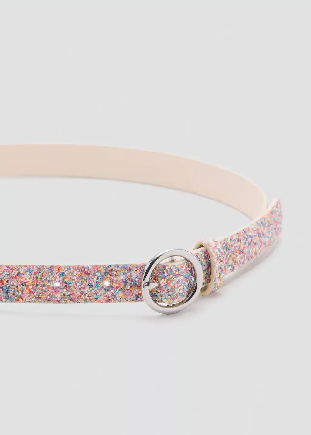 PINK Glitter belt, Kids Girl, , large image number 0